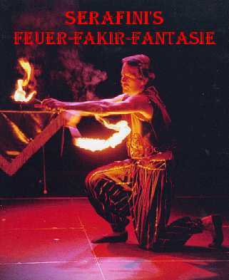 Feuer-Fakir-Show